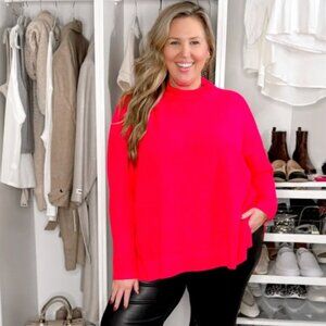 Anthropologie/Maeve Plus Size Cashmere Sweater